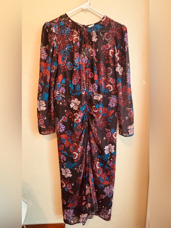 Veronica Beard Dresses & Skirts - Verónica Beard Raylee Ruched Midi Dress NWT Women’s Size 10